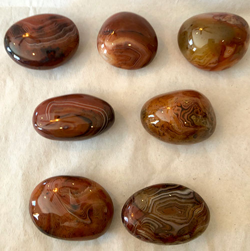 Carnelian Palm Stone