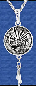Hope in all things Diffuser Pewter Pendant